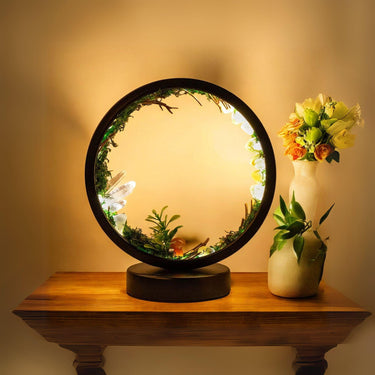 LED Rechargeable Natural Quartz Crystal Nightlight – Healing Lamp for Bedroom & Home Décor