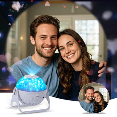 Custom Photo Night Light Personalized Star Projector Mother's Day Gift Anniversary Gift for Her Birthday Gift Galaxy Lamp wit