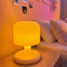 Mini Sunset Night Light USB Rechargeable – Warm LED Bedside Mood Lamp for Cozy Home Decor