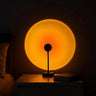 Sunset Glow LED Projector Lamp USB – Ambient Night Light for Bedroom & Wall Decor