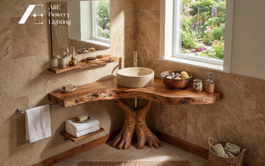 How Deep Should A Tree Trunk Bathroom Vanity Be? – Depth, Basin Fit And Walkway Clearance