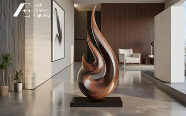 Statement Wood Sculptures For Luxury Interior Design