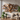Botanical Tree Wall Bookshelf with Curved Display Shelves