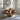 Sculptural Solid Wood Bathroom Vanity with Branch Pedestal Base