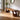Sculptural Entryway Bench with Carved Organic Base