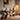 Organic Wave Console Table with Sculptural Double Base