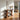 Sculptural Wood Console Table With Open Shelves for Entryway