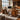 Natural Wood Executive Desk With Waterfall Drawer Pedestal