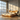 Sculptural Platform Bed With Winged Wood Headboard