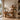 Sculptural Wood Console Table With Tiered Display Shelves