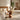 Round Side Table Top and Sculptural Curved Base