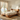Organic Platform Bed With Sculpted Wood Base