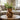 Handcrafted Organic Wood Flower Vase for Rustic Modern Interiors
