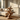 Organic Sculpted Side Table with Tiered Round Platforms