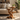 Compact Tree Form Side Table with Multi Level Display Shelves
