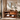 Solid Wood Bathroom Vanity with Drawer and Open Shelf Storage