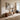 Modern Sculptural Wood Bench With Infinity Loop Design For Living Room
