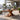 Outdoor Solid Wood Dining Table With Crossed Trestle Base