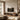 Natural Wood TV Stand With Continuous Open Loop Frame