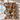 Coastal Solid Wood Bookshelf With Rounded Organic Grid Design