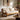 Organic Sculptural Sofa With Open Frame Base