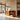 Rounded Waterfall Sideboard With Open Shelf Storage