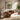 Natural Wood Y Branch Bathroom Vanity With Open Countertop