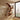 Wing Form Wood Wall Shelf With Curved Open Display