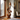 Tall Abstract Solid Wood Sculpture for Modern Home Interior
