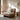 Low Profile Natural Wood Lounge Chair with Wide Cushioned Seat