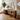 Natural Wood Console Desk With Open Shelf Cabinet
