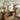 Natural Wood Console Table With Side Wine Rack