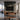 Natural Wood TV Console With Rounded Open Base
