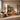 Modern Solid Wood Bookshelf With Two Open Display Shelves And Three Door Storage Cabinet