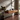 Organic Solid Wood Floating Desk with Sculptural Grain Design