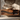 Hand-Carved Wave Solid Wood Floating Vanity with Shelf for Modern Bathroom