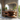 Sculptural Solid Wood Floating Vanity with Open Shelves for Modern Bathroom