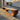 Continuous Loop Wood Bench With Open Base for Modern Spaces
