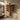 Natural Wood Wall Wine Rack With Fan Branch Shelves And Lighting