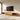 Floating Curved TV Cabinet With Suspended Drawer Storage