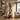 Organic Openwork Sculpture in Natural Wood for Bright Interiors