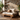 Low Platform Natural Wood Lounge Seat with Cushioned Top