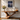 Angular Loop Sculptural Console Table With Slanted Open Base