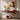 Artful Wood Console Table With S Curve Base for Modern Entryways