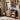 Solid Wood Bathroom Vanity with Cabinet and Open Shelf Rustic