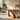 Sculptural Console Table with Flowing Organic Base