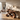 Organic Sculptural Console Table Interlocking Curve Base Design