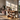 Sculptural Wood Console Table Twisted Base Organic Design
