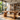 Live Edge Natural Wood Desk with Sculptural Solid Base