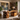 Modern Executive Desk With Storage Pedestal and Bookshelf Base